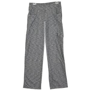 Kuhl Mova Pants Womens 4 Regular Dark Grey Heather Stretch Pull On Hiking Cargo